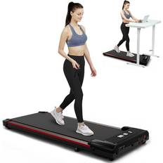Walking pad Comhoma Walmart.com, 2.5HP Walking Pad 300lb Under Desk Treadmill 40*16 Walking Area 2 in 1 Portable Electric Treadmill with Remote Control LED Display for Home Office