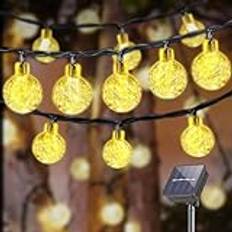 LQWELL Solar Fairy Lights 30LED 8M 26FT IP44
