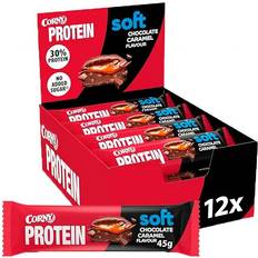 Corny Protein Soft Chocolate Caramel 45g 12 pcs