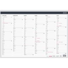 Burde Calendar 2025 Wall Sheet Elegant 420x297mm