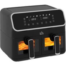 Homcom Dual Zone Air Fryer 8L