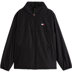 Tommy Jeans Lightweight Chicago Windbreaker with Fleece - Black