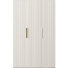 Westwing Collection Simone Wood/Light Beige Garderobeskab 150x236cm