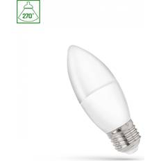 E27 - Neutral hvid Lyskilder Spectrum LED Kertepære 1W E27 230V Neutral Hvid