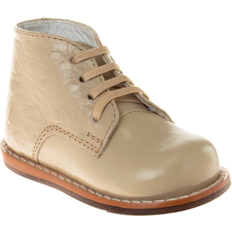 Beige First Steps Children's Shoes Josmo Baby's First Walk Training Shoes - Beige Patent Ostrich