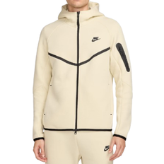 Nike Tech Men's Full-Zip Windrunner Hoodie - Light Khaki/Black