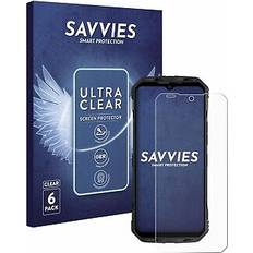 Screen Protectors Savvies 6x Screen Protector for Doogee V30T