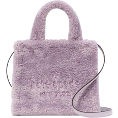 Kate Spade Ellie Faux Fur Small Tote - Violet Mist
