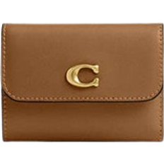 Coach Essential Card Holder Wallet - Brass/Honey Brown