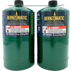 Bernzomatic Camping Gas Cylinder 453g 2-pack