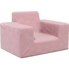 Pink Sofaer Børneværelse vidaXL Kindersofa Rosa Weich Plüsch