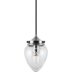 Globen Lighting Juni Steel/Clear Pendant Lamp ∅ 11cm