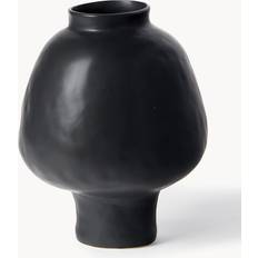 Westwing Collection Saki Black/Plain Vase 32cm