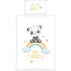 Herding Lenzuola Di Flanella Con Panda 100 x 135 cm 39.4x53.1"