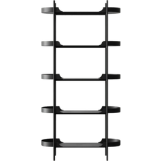 Westwing Collection Taru Black Matte Reolsystem 90x180cm