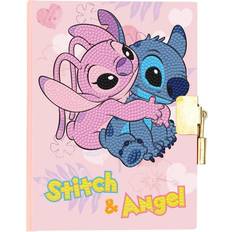 Note Pads CRYSTAL ART Disney Stitch & Angel Diamond Diary Kit