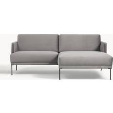Westwing Collection Fluente Grey Sofa 195cm 2 Seater