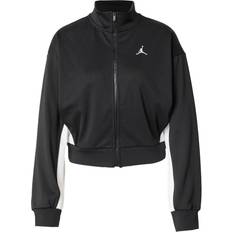 Women Outerwear Nike Jordan Women's Knit Jacket - Black/White