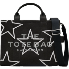 Marc Jacobs The Star Canvas Medium Tote Bag - Black