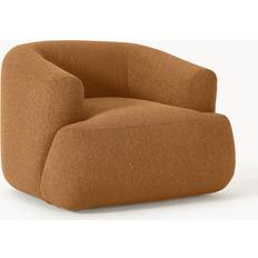 MDF Fåtöljer Westwing Collection Sofia Bouclé Light Brown Fåtölj 72cm