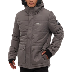 Bench Koufax Puffer Parka - Steel Grey