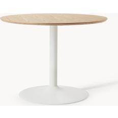 Westwing Collection Menorca Ash Wood/White Spisebord 100cm