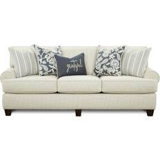 Paul Awesome Oatmeal Sofa 88" 3 Seater