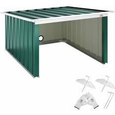 Robotic Lawnmower Garages Gardebruk Robot Mower Garage Green Metal