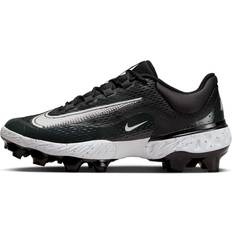 Baseball Shoes Nike Alpha Huarache Elite 4 Low Mcs - Black/Dark Smoke Grey/White