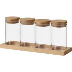 Tray with Kitchen Container 4pcs 0.22L
