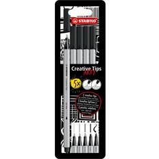 Stabilo Creative Tips Arty Black 5-pack