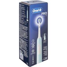 Braun Elektriske tandbørster & Mundskyllere Braun Oral-B Pro 1 Sensitive Clean Elektrisk Tandbørste Blå