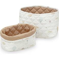 Aufbewahrungskörbe Cam Cam Copenhagen Quilted Storage Basket 2-pack OCS Dreamland/Camel