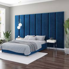 Aspire Large Upholstered Wall Panel Plush Headboard 45cm