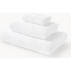 Westwing Collection Katharina Towel White (100x50cm)