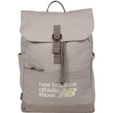 Unisex Canvas Backpack - Beige Polyester