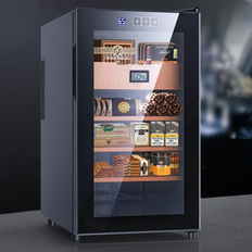 Humidors BlackSmith 48L Cigar Humidor Cabinet