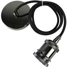 Borough Wharf Braided Ceiling Light Fitting E27 Holder Pendant Lamp