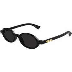 BV1388S 001 Unisex Acetat Solglasögon - Svart Grå
