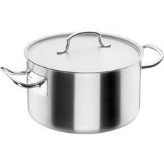 Plaque de cuisson à induction Faitouts Lacor Braisière Chef Inox 24 cm avec couvercle 24 cm