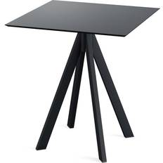 Cafétische Essentials Infinity Terrassentisch Schwarz Gestell 70x70 cm