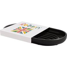 Black Soap Holders ReBorn Recycled Plastic Soap Dish