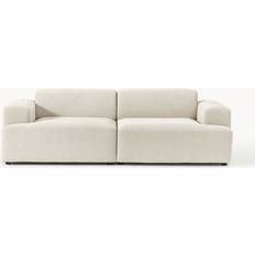 Westwing Collection Melva Light Beige Sofa 238cm 3 personers