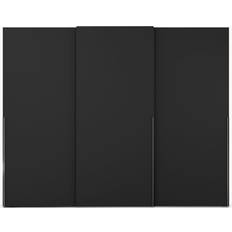 Westwing Collection Leon Black Garderobeskab 300x236cm