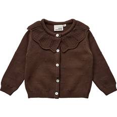 Sofie Schnoor Baby Dayasb Cardigan - Chocolate Brown (P243204-7123)