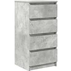 Trä Sideboards på rea vidaXL Skänk Betong Grå 37,5 x 35 x 76 cm Sideboard