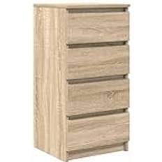 Trä Sideboards på rea vidaXL Skänk Sonoma Ek 37,5 x 35 x 76 cm Sideboard