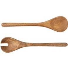 Marron Cuillères de service Jamie Oliver Big Love Mango Wood Set of 2 Serving Spoon 3pcs