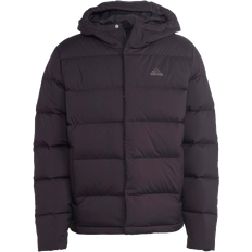 adidas Men Helionic Hooded Down Jacket - Black