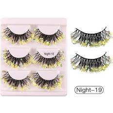 Glitter Lösögonfransar Dramatic Glitter Eyelashes 3-pack